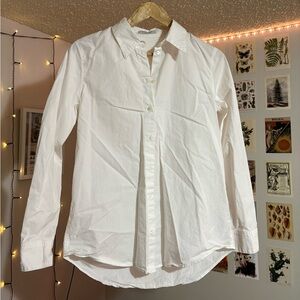 Babaton White Button Down